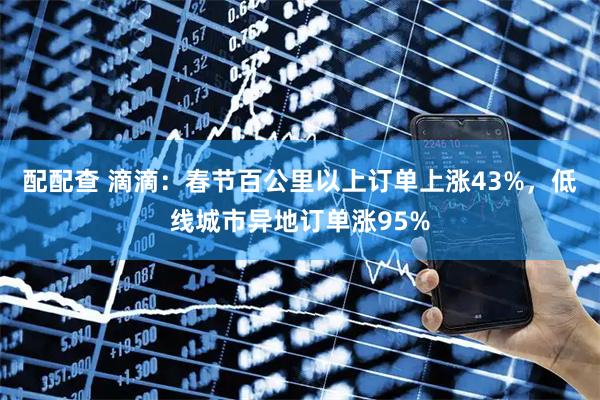 配配查 滴滴：春节百公里以上订单上涨43%，低线城市异地订单涨95%