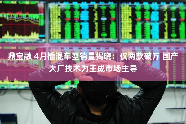 鼎宝融 4月插混车型销量揭晓：仅两款破万 国产大厂技术为王成市场主导